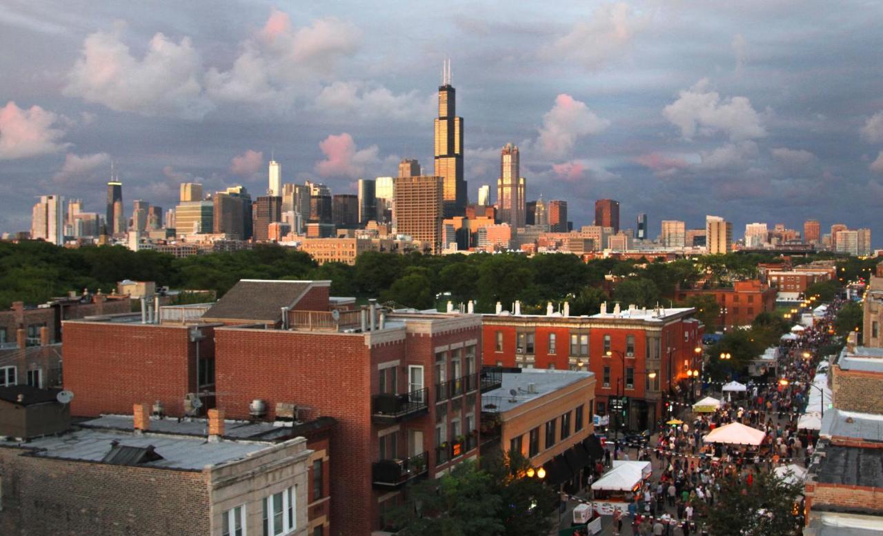 2F Chicago'S Little Italy Near West Loop & Downtown Apartment Luaran gambar
